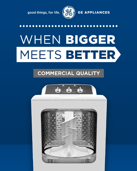GE Appliances commercial quality laundry