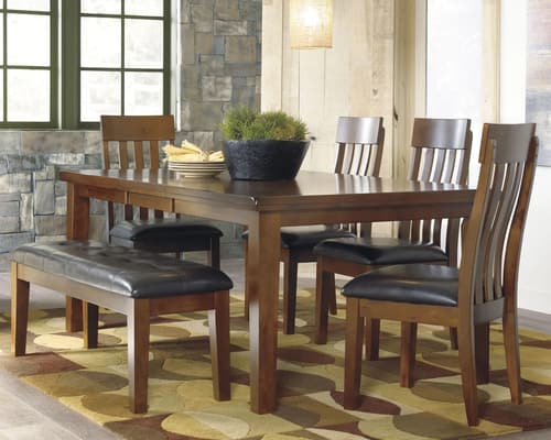 Ashley Furniture dining and occasional tables at Fortin's in Winslow, Maine