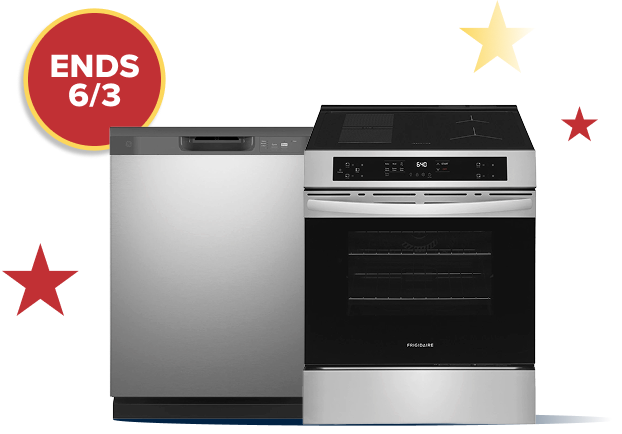 Range and Dishwasher