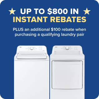 Up to $800 in Instant Rebates