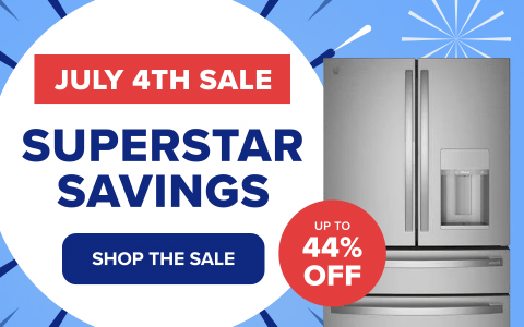 July 4th Sale - Superstar Savings - Save up to 44% Off - Shop Now