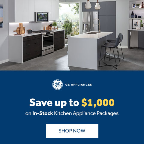 GE Appliances Save up to $1,000 on In-Stock Kitchen Appliance Packages - Shop Now