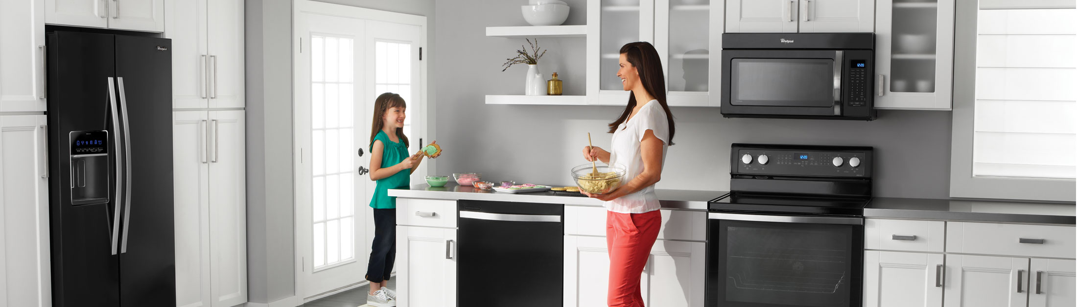 people in kitchen