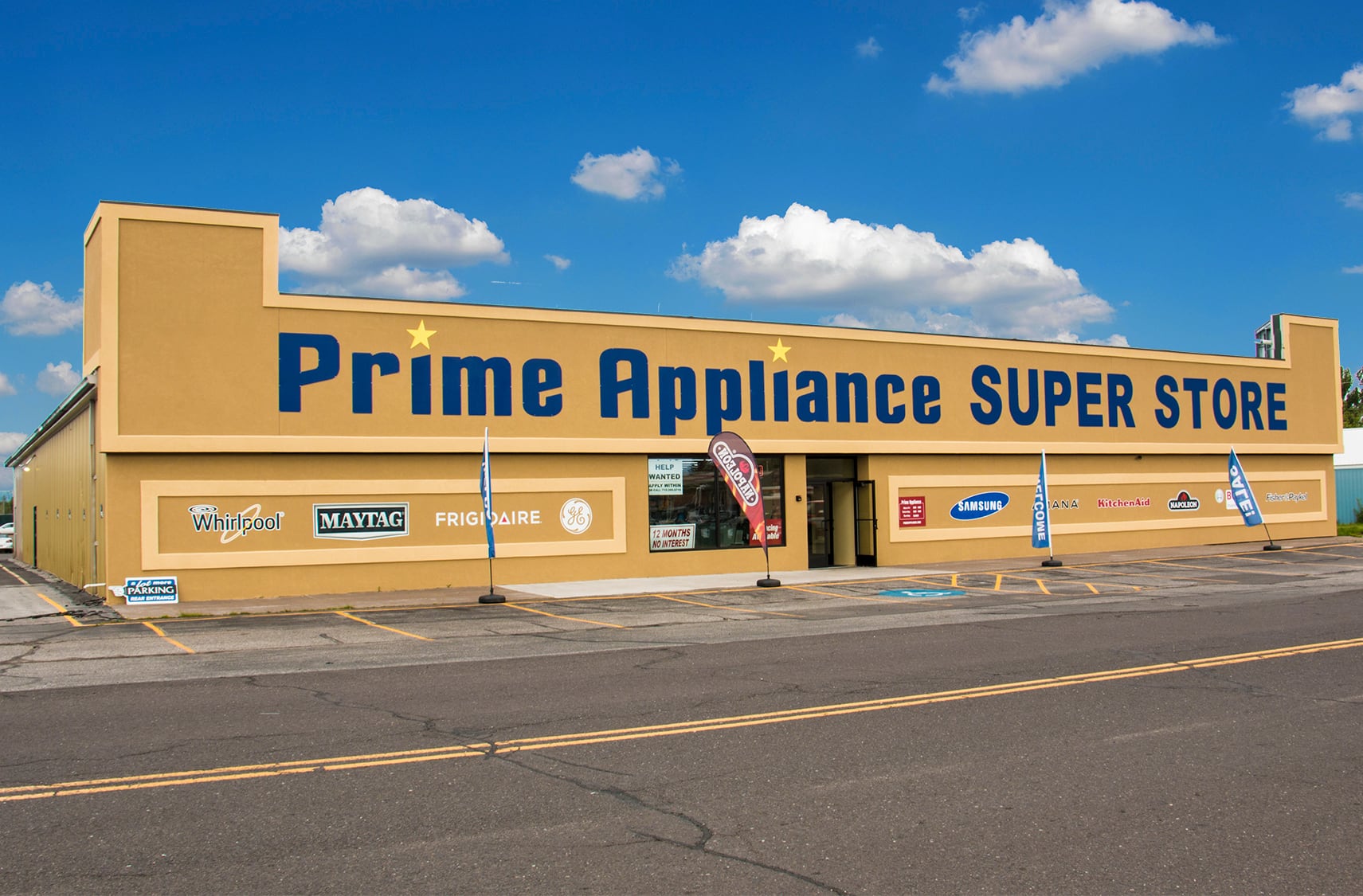 Prime Appliance Store front