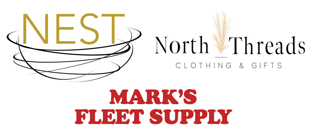 Nest logo, North Threads logo, Marks Fleet logo