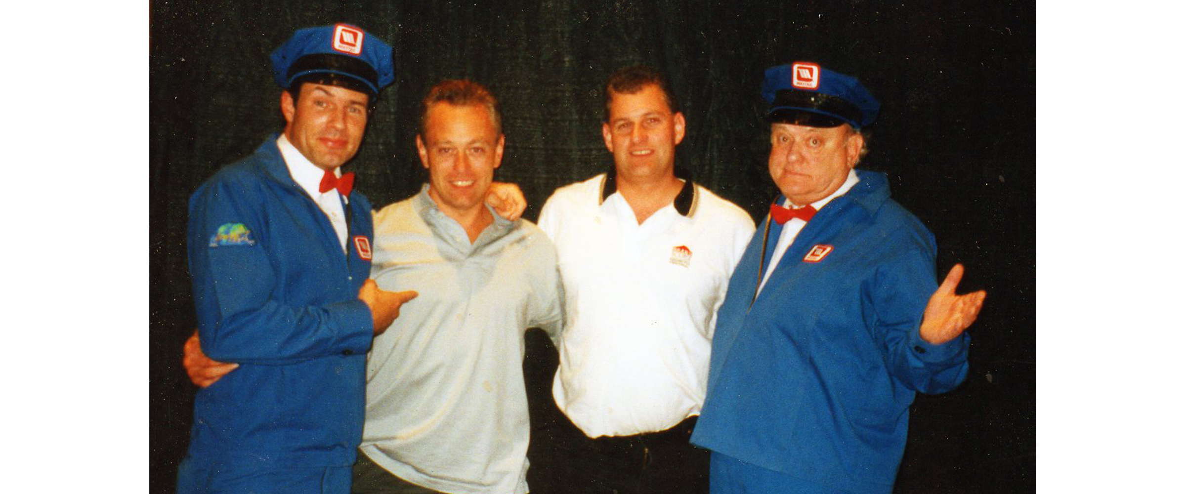 Dave & Scott with Maytag Men - 2002