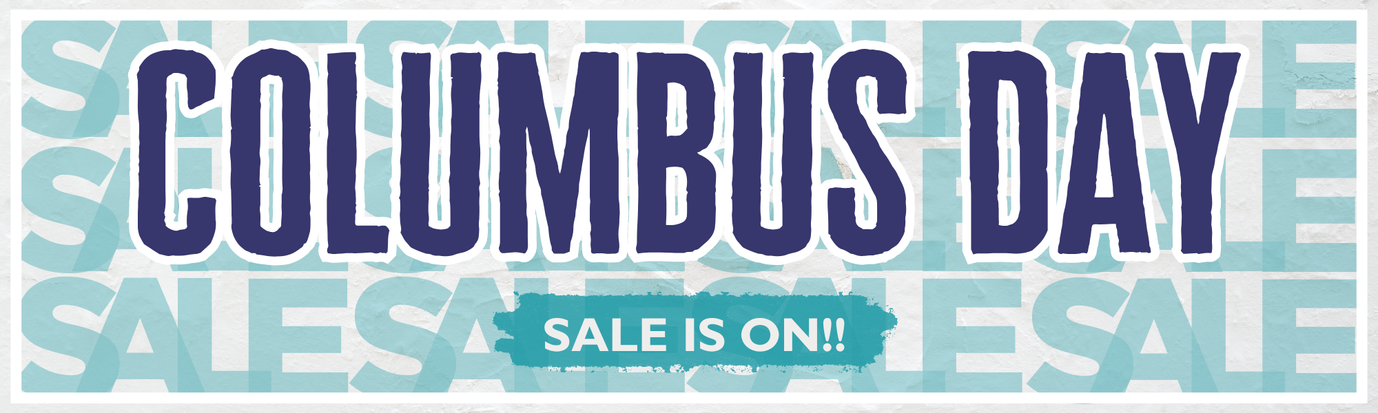 Columbus Day Sale