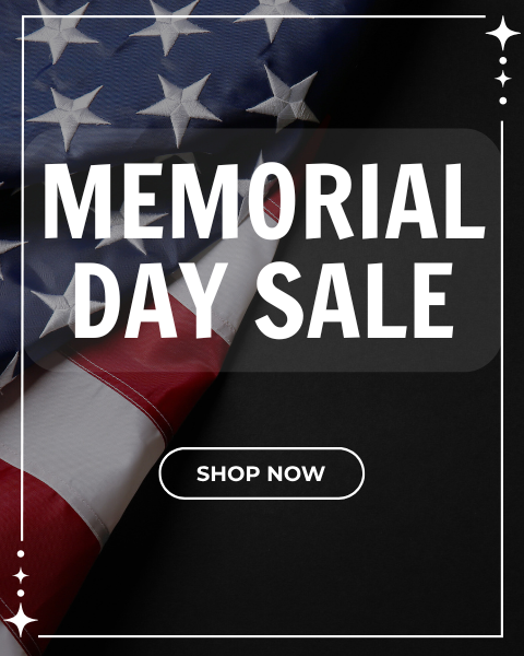 Memorial Day Sale - Shop Now