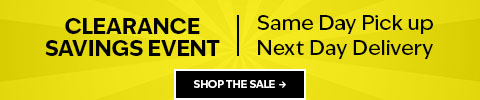 Clearance Savings Event. Same Day Pick up Next Day Delivery - Shop the Sale