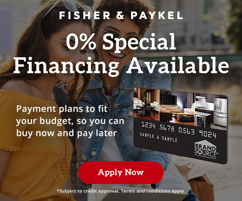 Fisher & Paykel 0% special financing available. Payment plans to fit your budget so you can buy now and pay later. Apply Now
