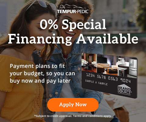 Tempur-Pedic Mattresses 0% special financing available. Payment plans to fit your budget so you can buy now and pay later. Apply Now