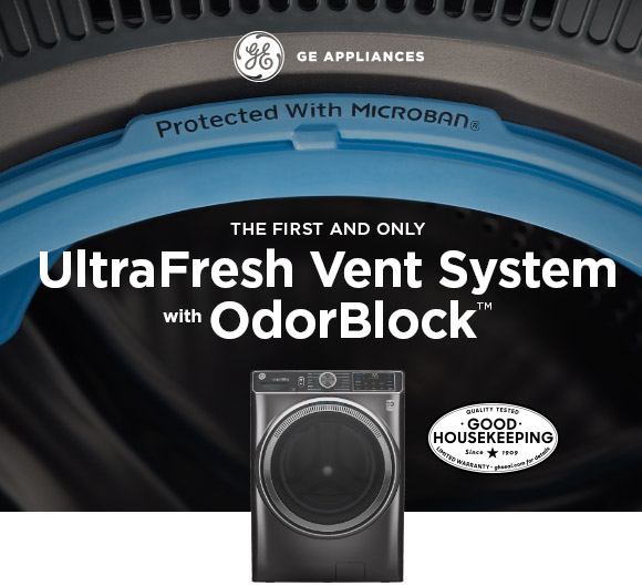 GE appliances the first and only ultrafresh vent system with oderblock