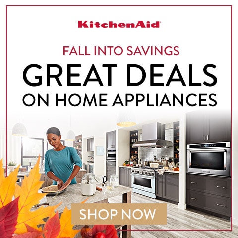 Fall Into Savings. Great Deals on KitchenAid Appliances