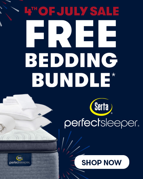 Serta Perfect Sleeper Free Bedding Bundle