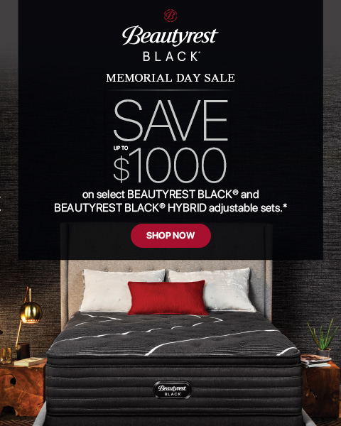 Beautyrest Black Memorial Day Sale Save $1,000