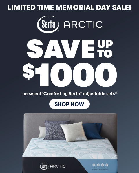 Serta Arctic Memorial Day Sale Save $1,000
