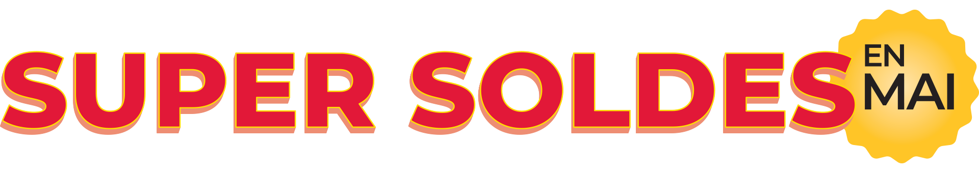May Super Savings Event logo
