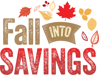 Fall into Savings Event logo