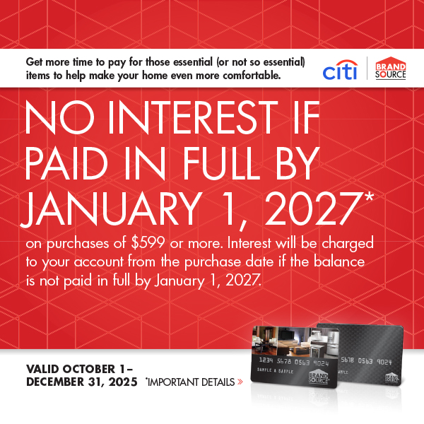 Brandsource Citi - No interest if paid in full by January 1, 2027