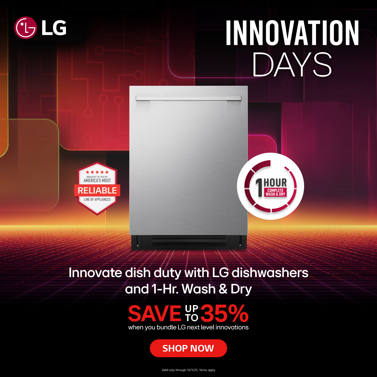 LG Innovation Days - Shop Dishwashers