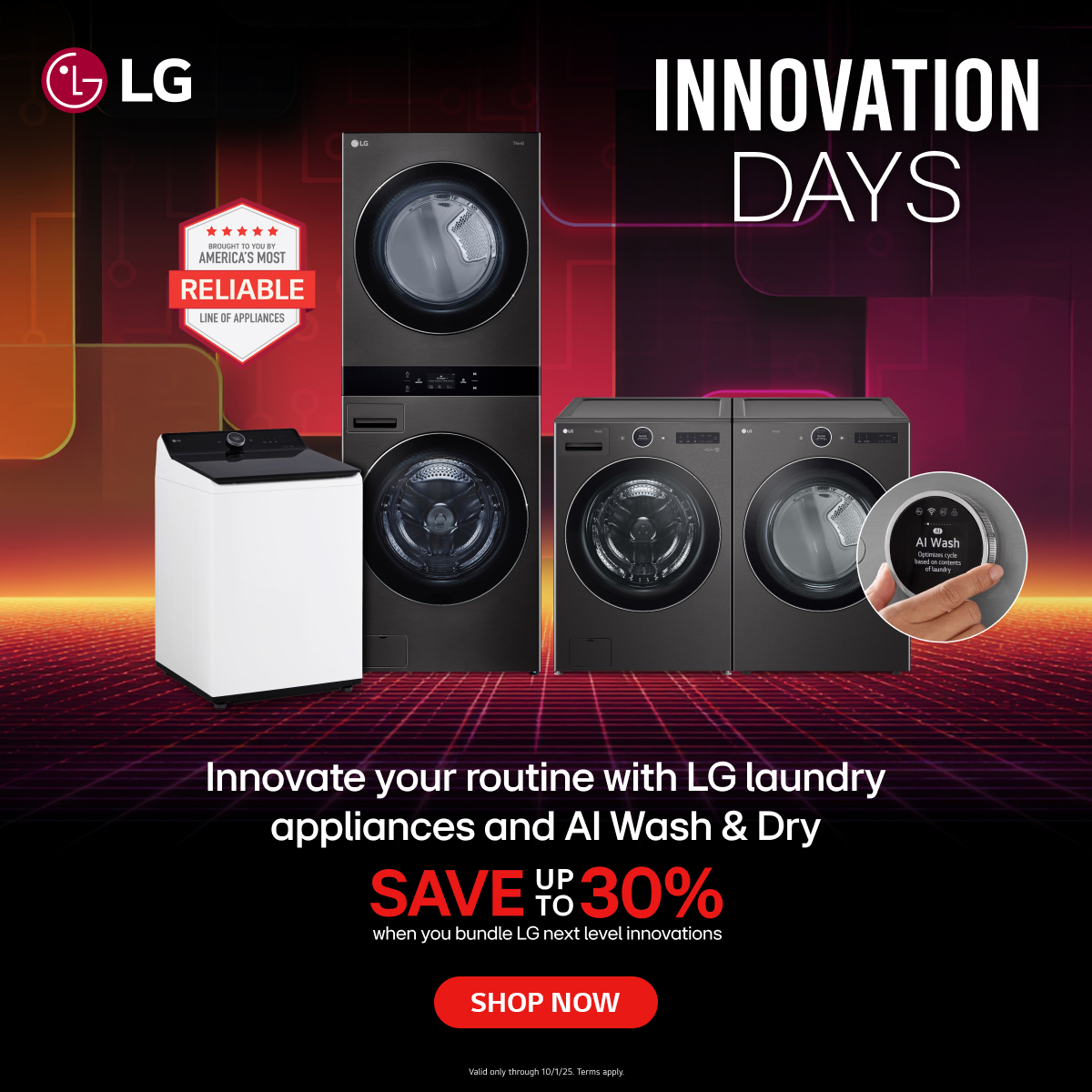 LG Innovation Days - Shop Laundry