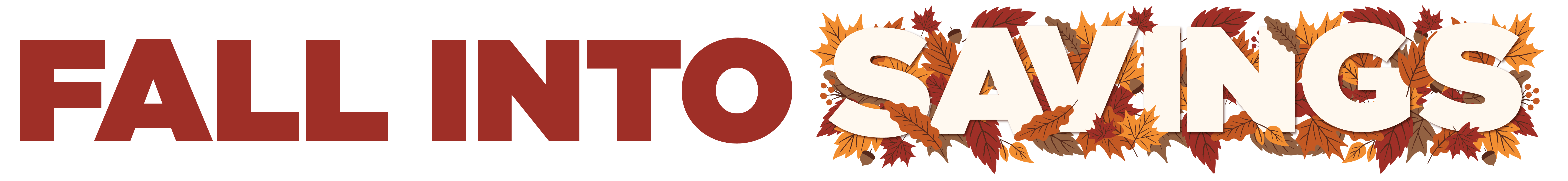Fall into Savings