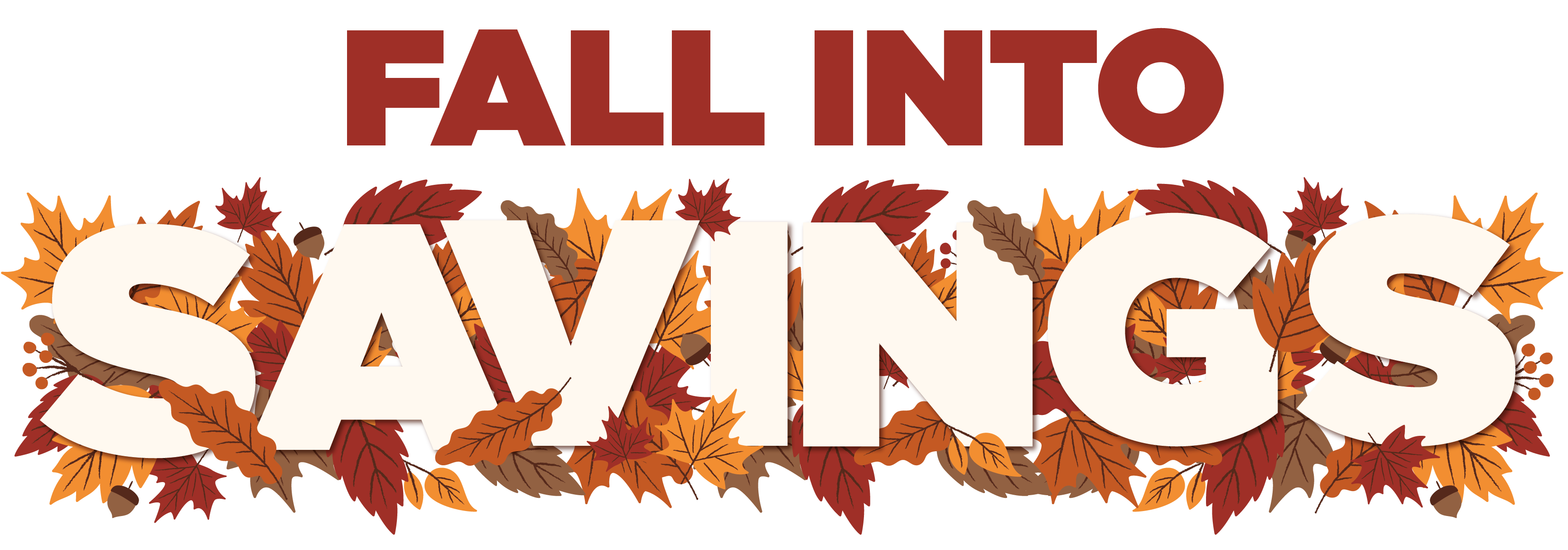 Fall into Savings
