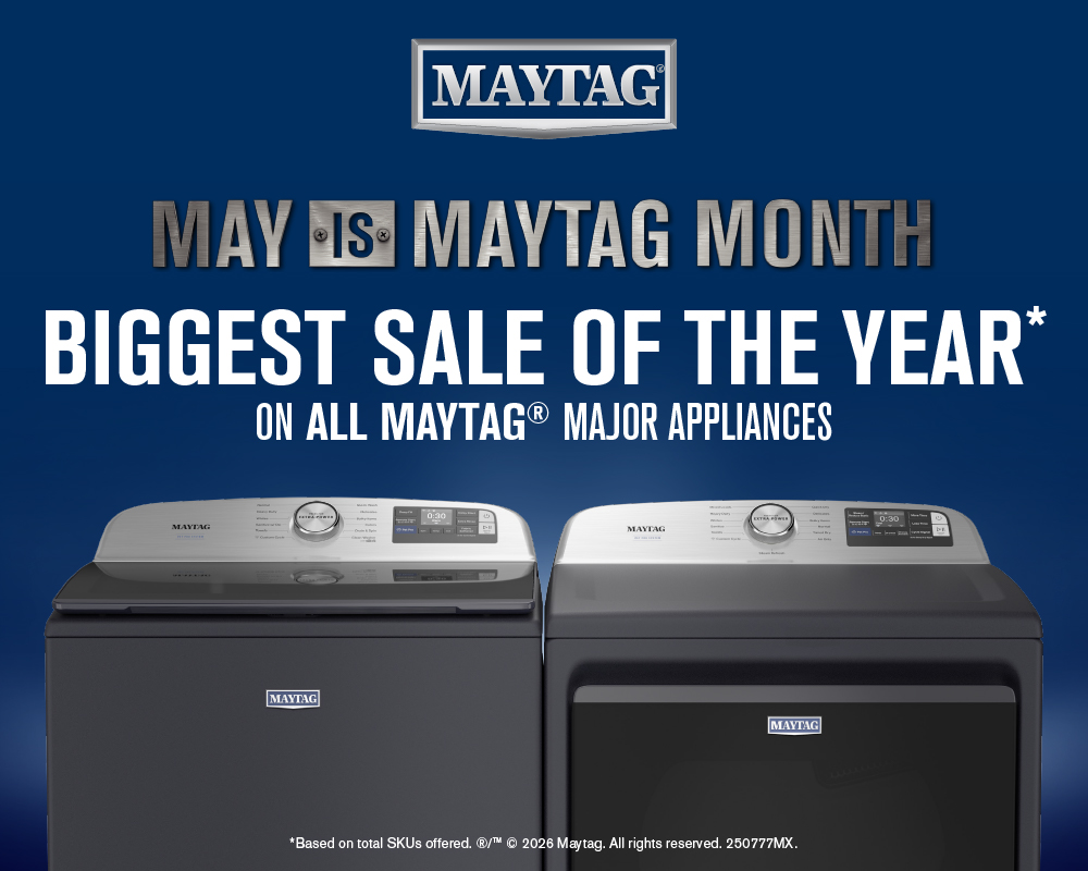 May is Maytag promo