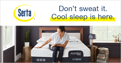 Serta Don't sweat it. Cool sleep is here.
