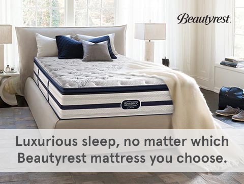 Luxurious Sleep, no matter which Beautyrest mattress you choose.