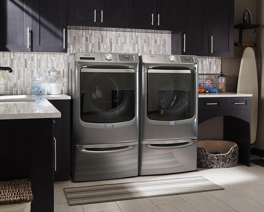 Washer and dryer set